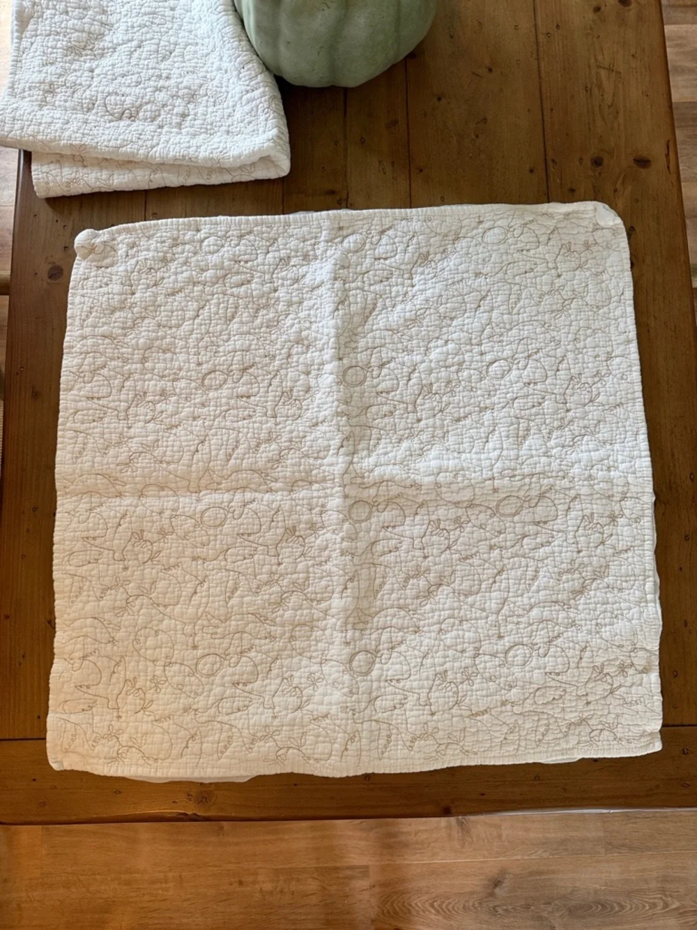 🕊️Quilted Euro Shams, set of 3